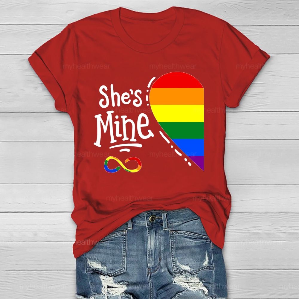 She's Mine Healthwear T-shirt