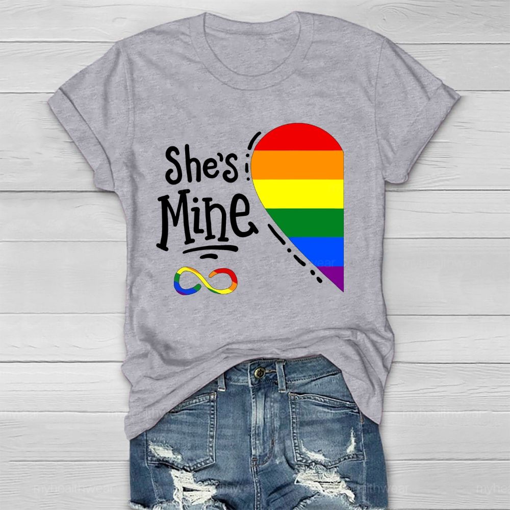 She's Mine Healthwear T-shirt