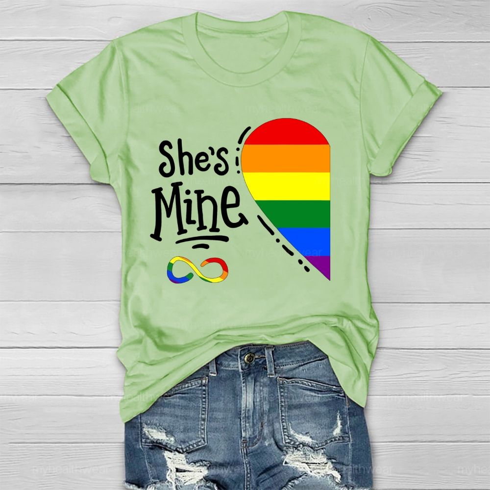 She's Mine Healthwear T-shirt