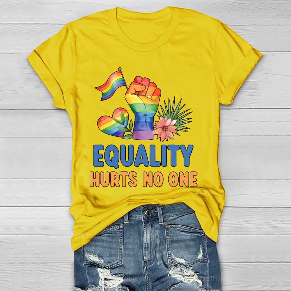 Equality Hurts No One Healthwear T-shirt