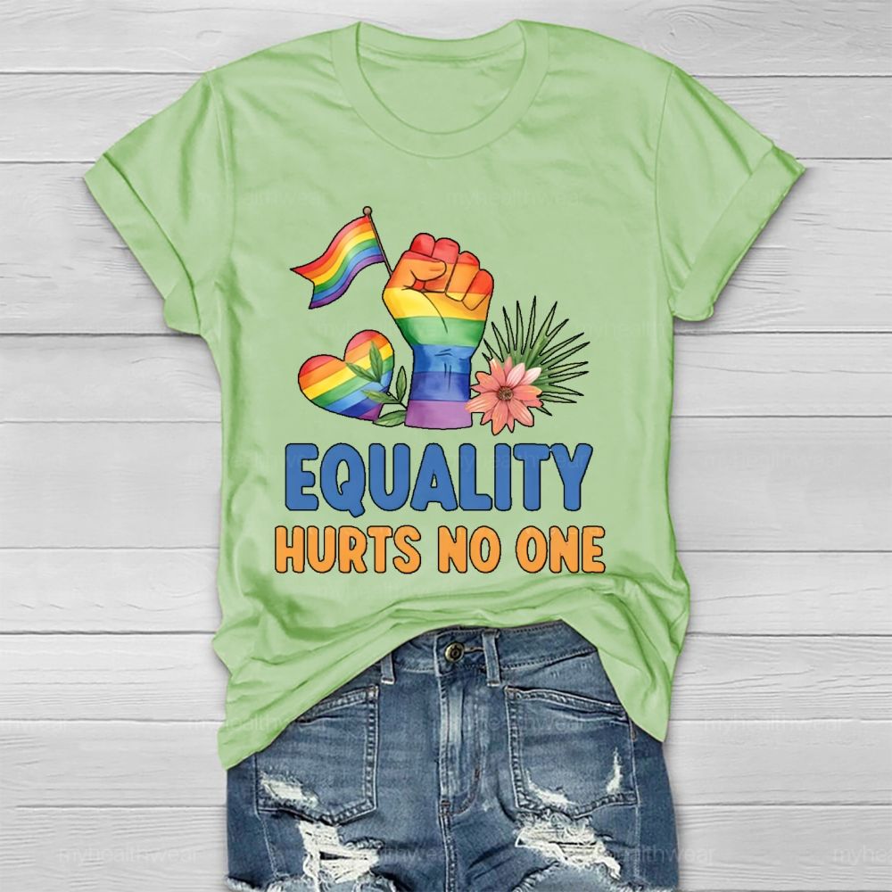 Equality Hurts No One Healthwear T-shirt