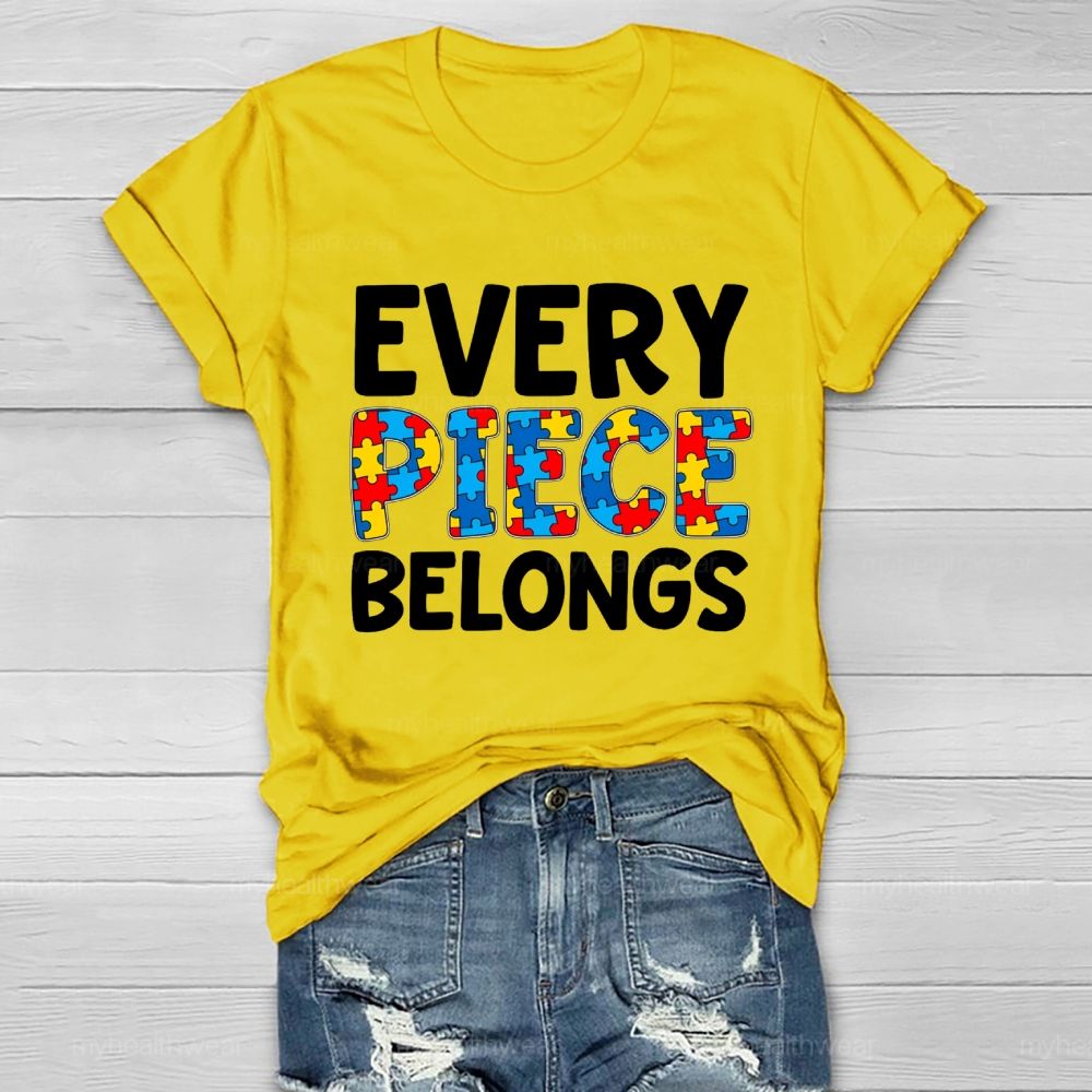 Every Piece Belongs Healthwear T-shirt