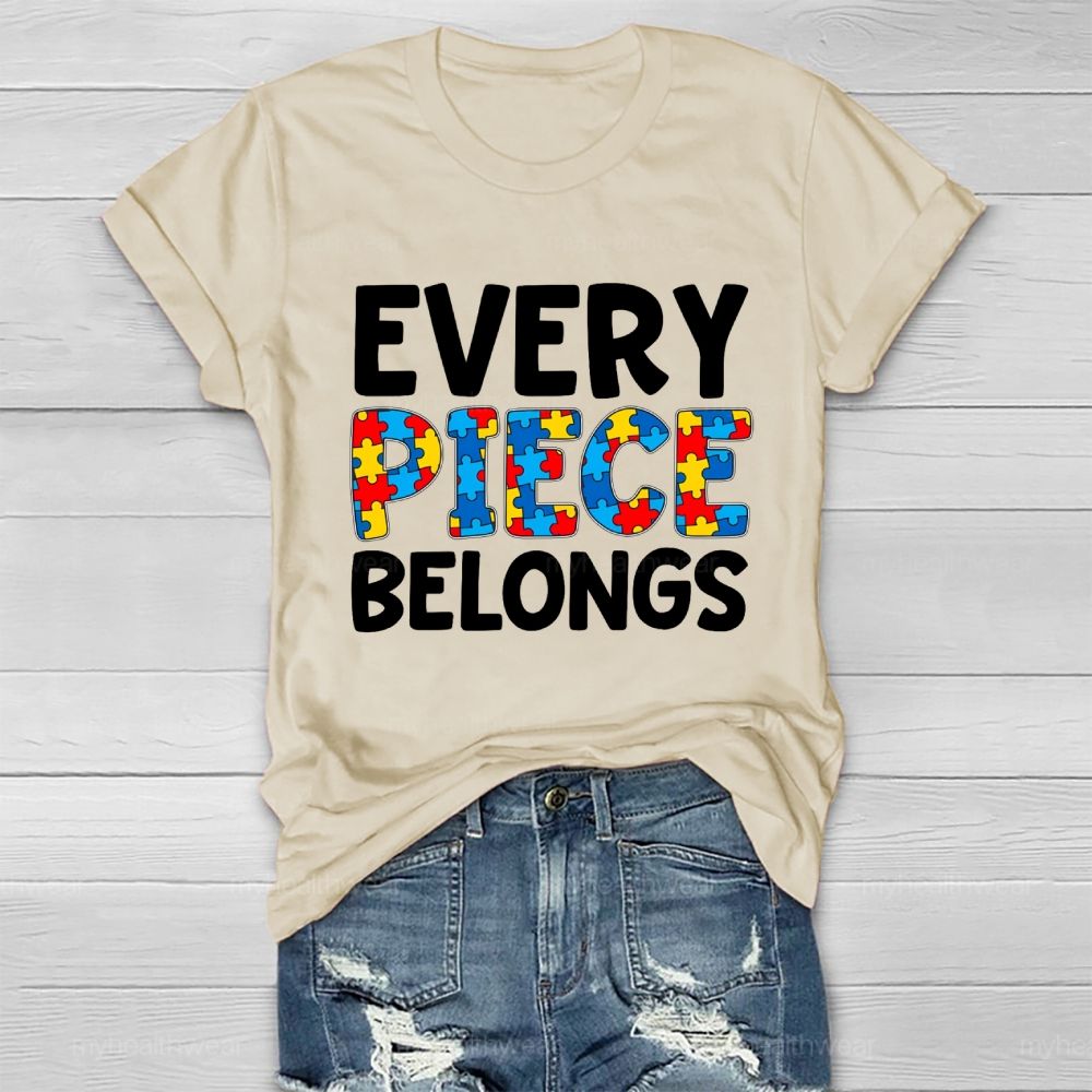 Every Piece Belongs Healthwear T-shirt