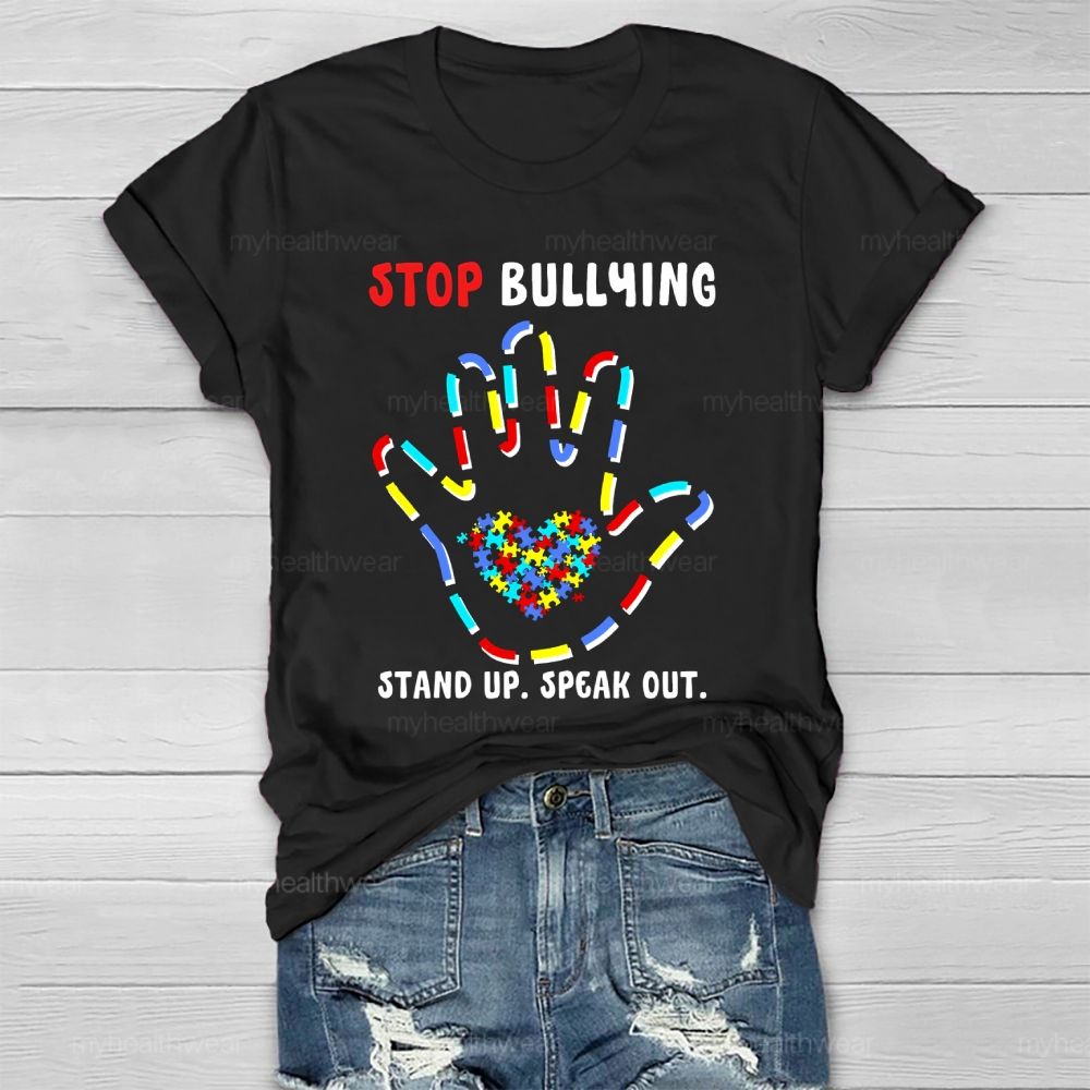 Stop Bullying Stand Up Speak Out Healthwear T-shirt