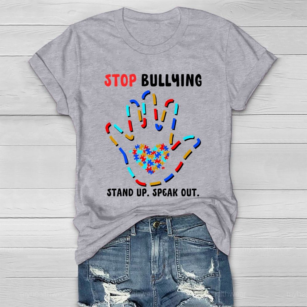 Stop Bullying Stand Up Speak Out Healthwear T-shirt