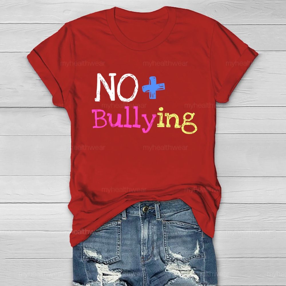 No Bullying Healthwear T-shirt