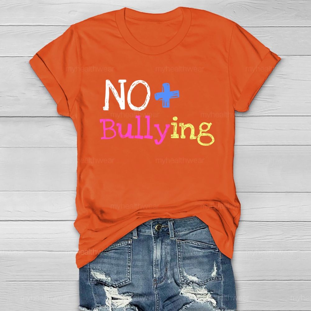 No Bullying Healthwear T-shirt