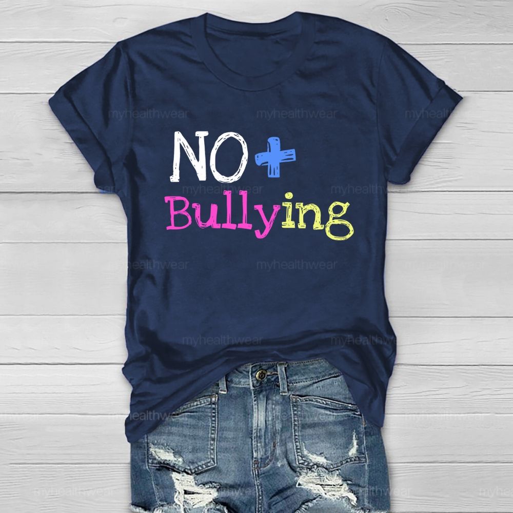 No Bullying Healthwear T-shirt