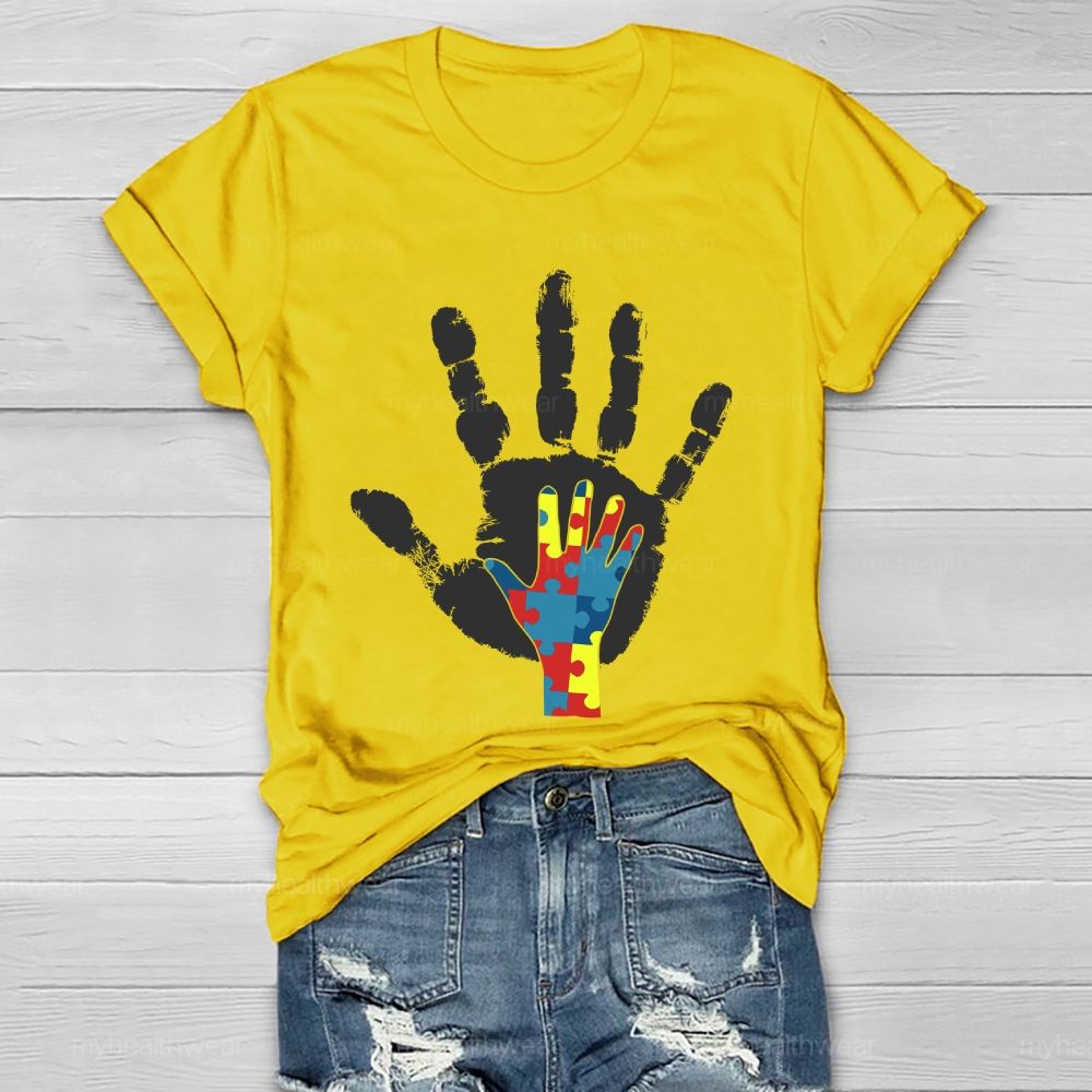 Autism Palm Healthwear T-shirt