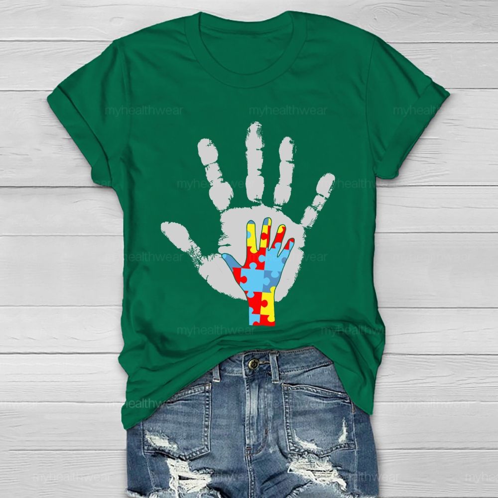 Autism Palm Healthwear T-shirt