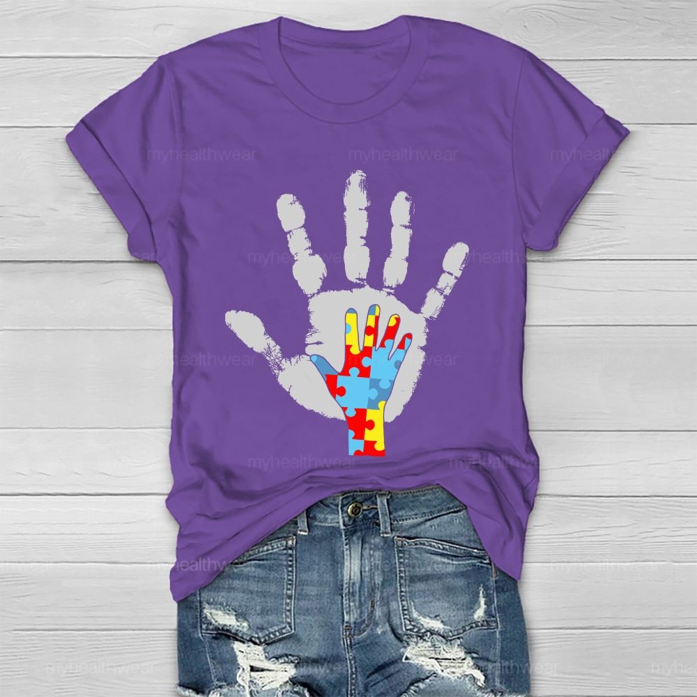 Autism Palm Healthwear T-shirt
