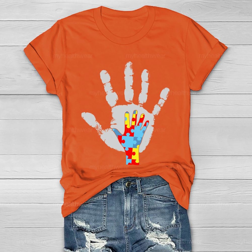 Autism Palm Healthwear T-shirt
