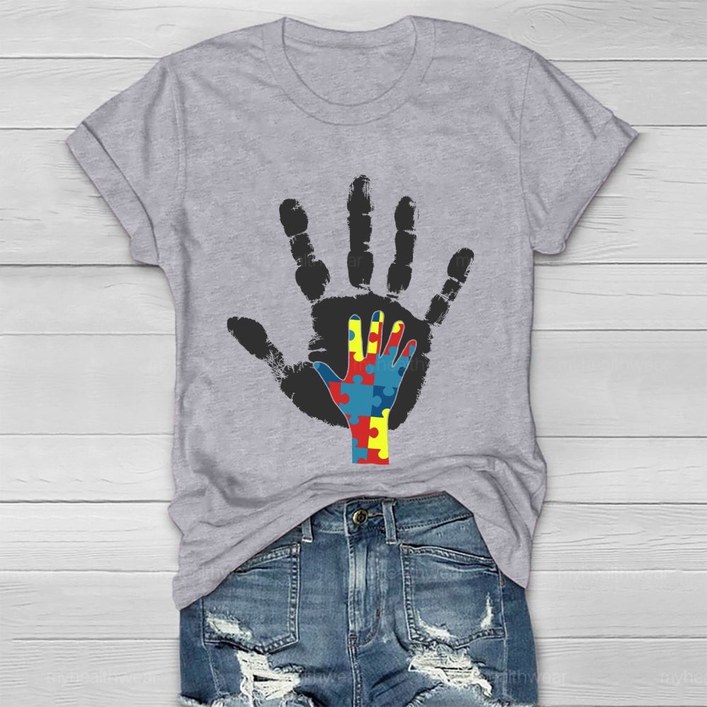 Autism Palm Healthwear T-shirt