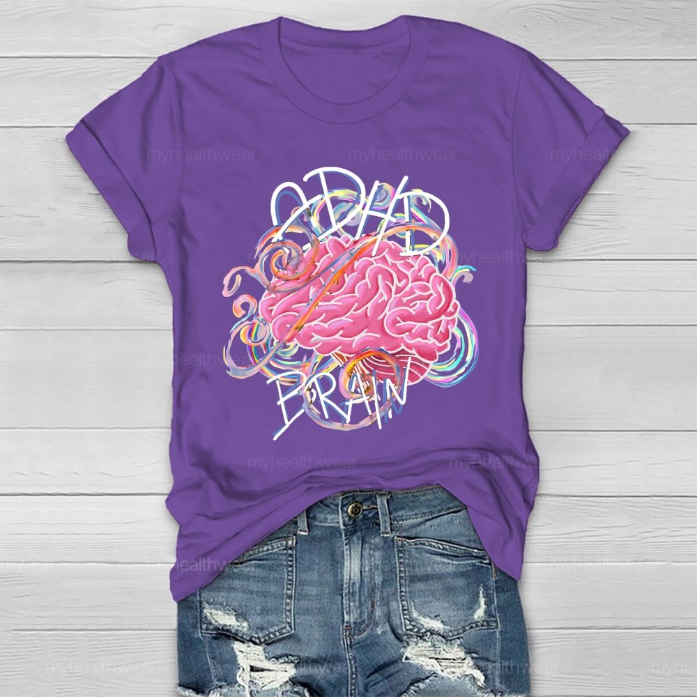 ADHD Brain Healthwear T-shirt