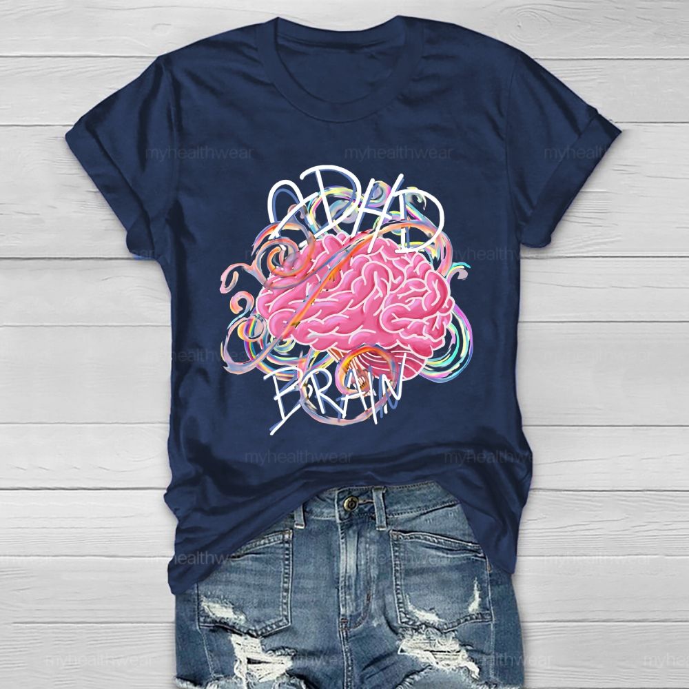 ADHD Brain Healthwear T-shirt