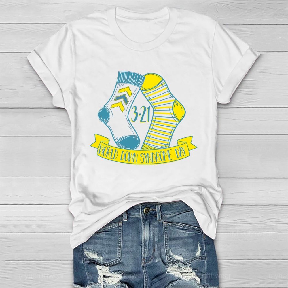 World Down Syndrome Day Socks Healthwear T-shirt