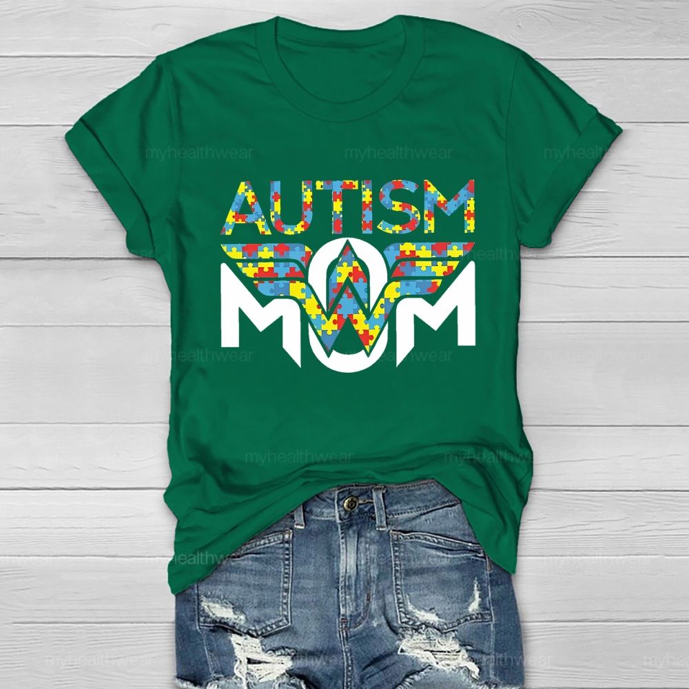 Autistic Mom Healthwear T-shirt