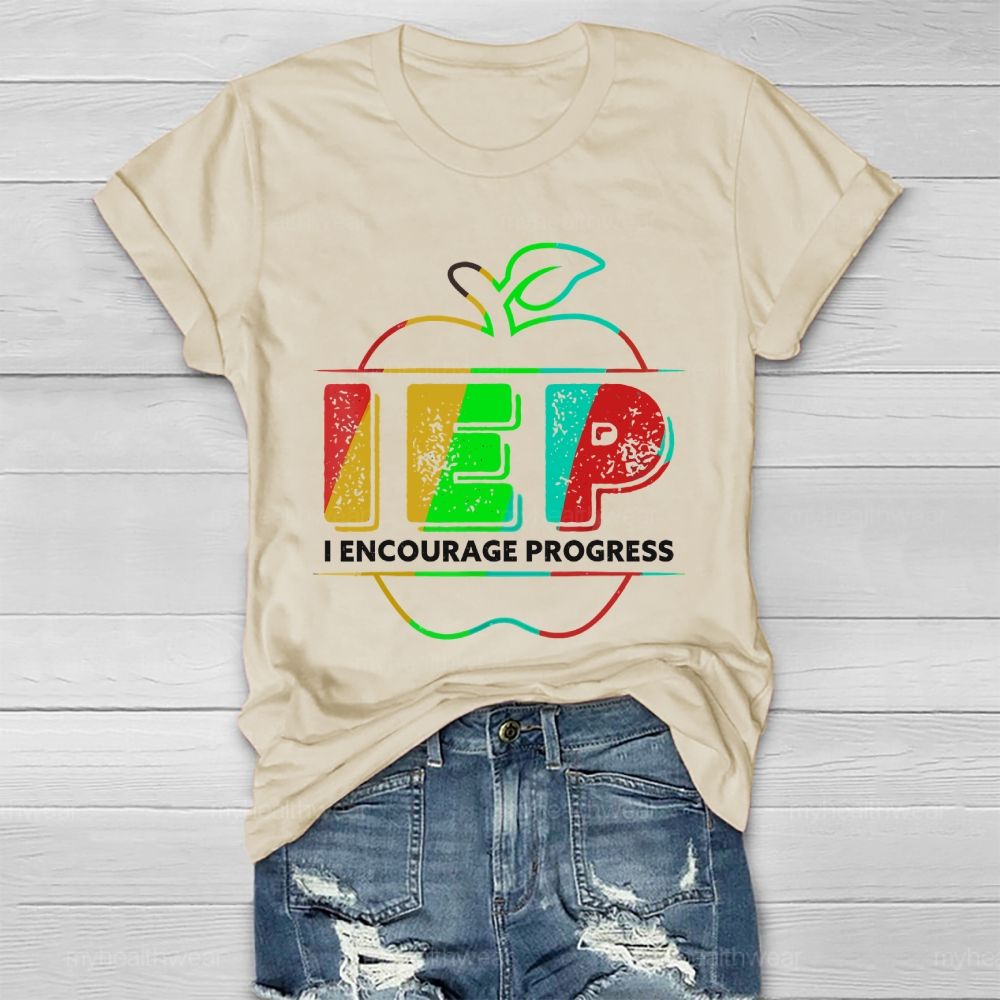 IEP I Encourage Progress Healthwear T-shirt