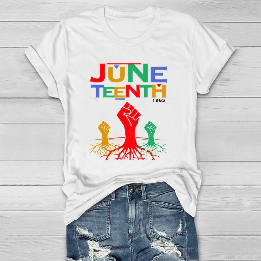 1965 Juneteenth Freedom Day Healthwear T-shirt