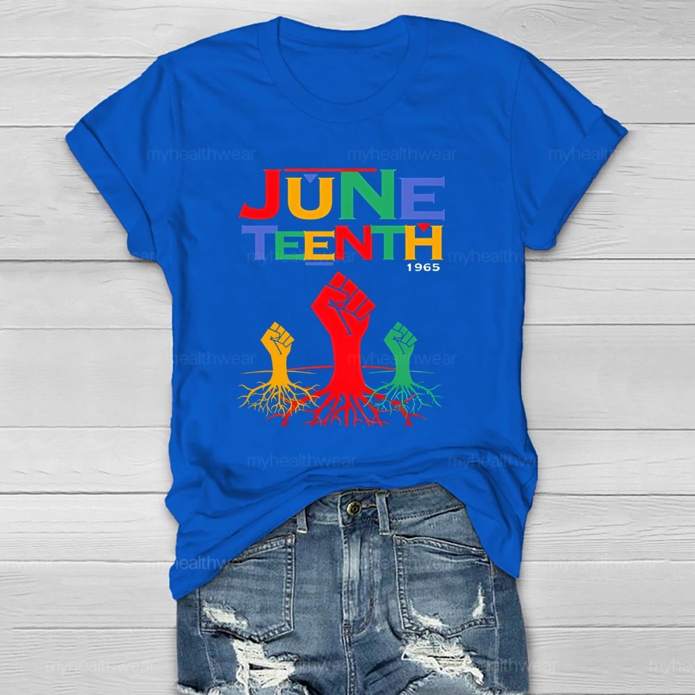 1965 Juneteenth Freedom Day Healthwear T-shirt