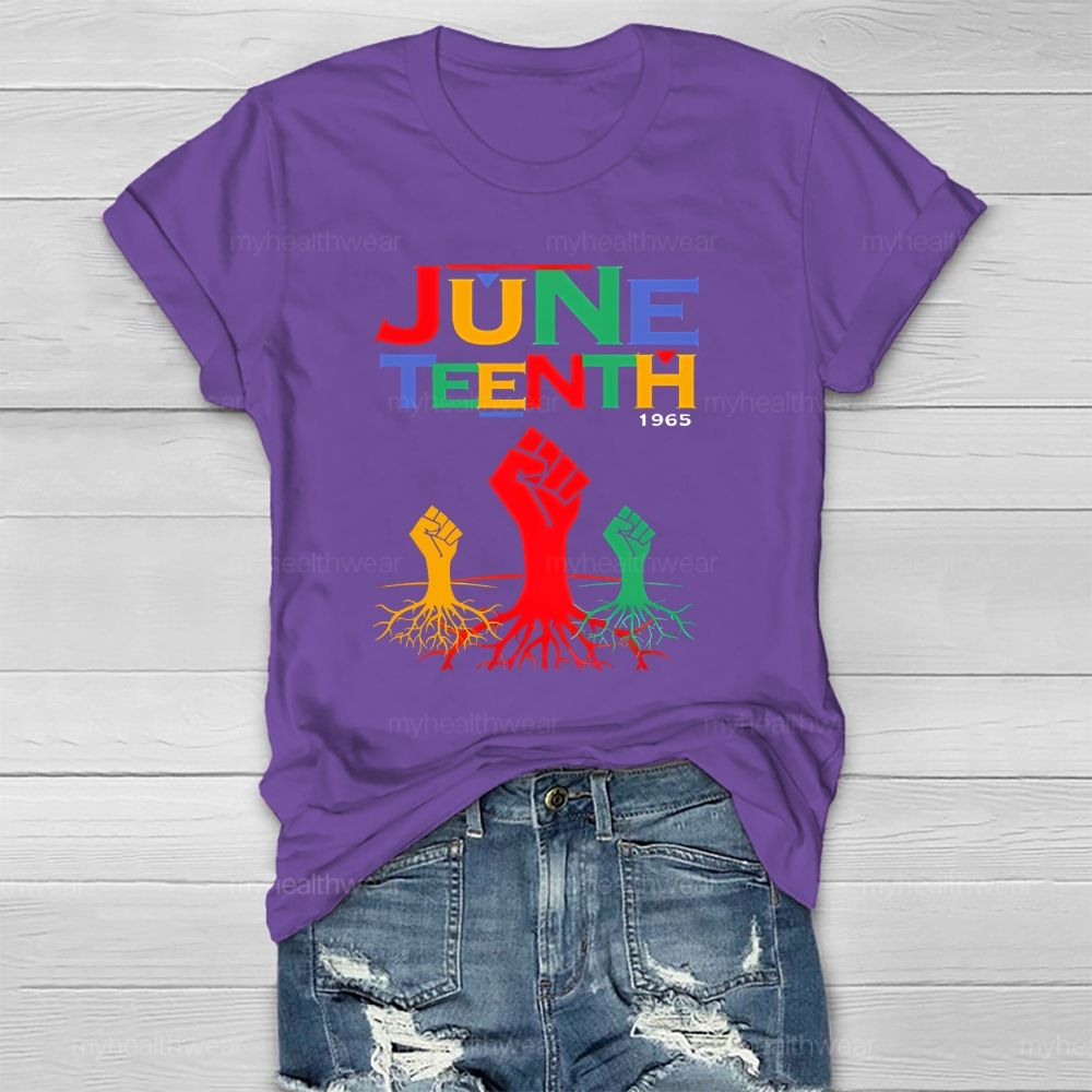 1965 Juneteenth Freedom Day Healthwear T-shirt