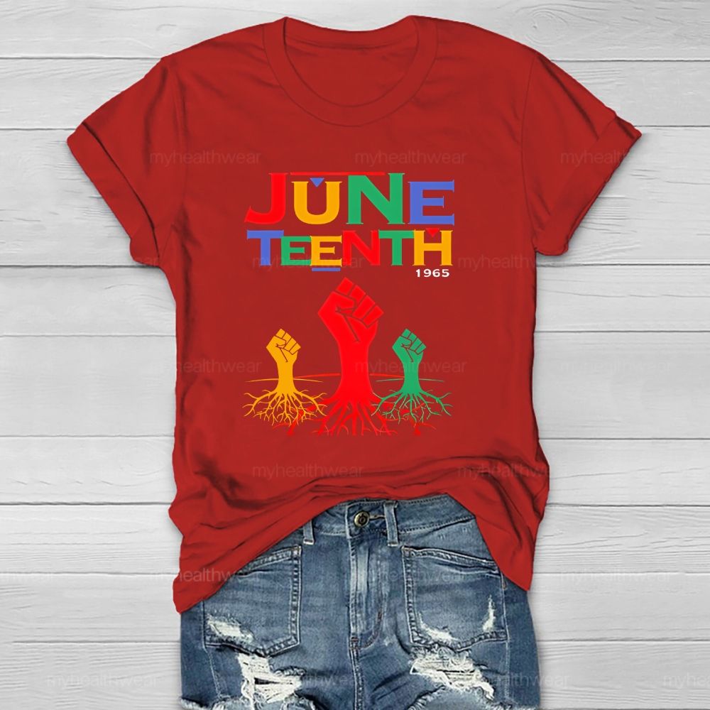 1965 Juneteenth Freedom Day Healthwear T-shirt
