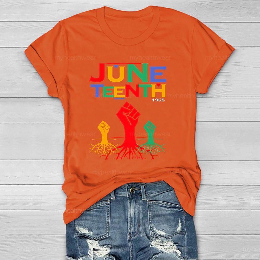 1965 Juneteenth Freedom Day Healthwear T-shirt