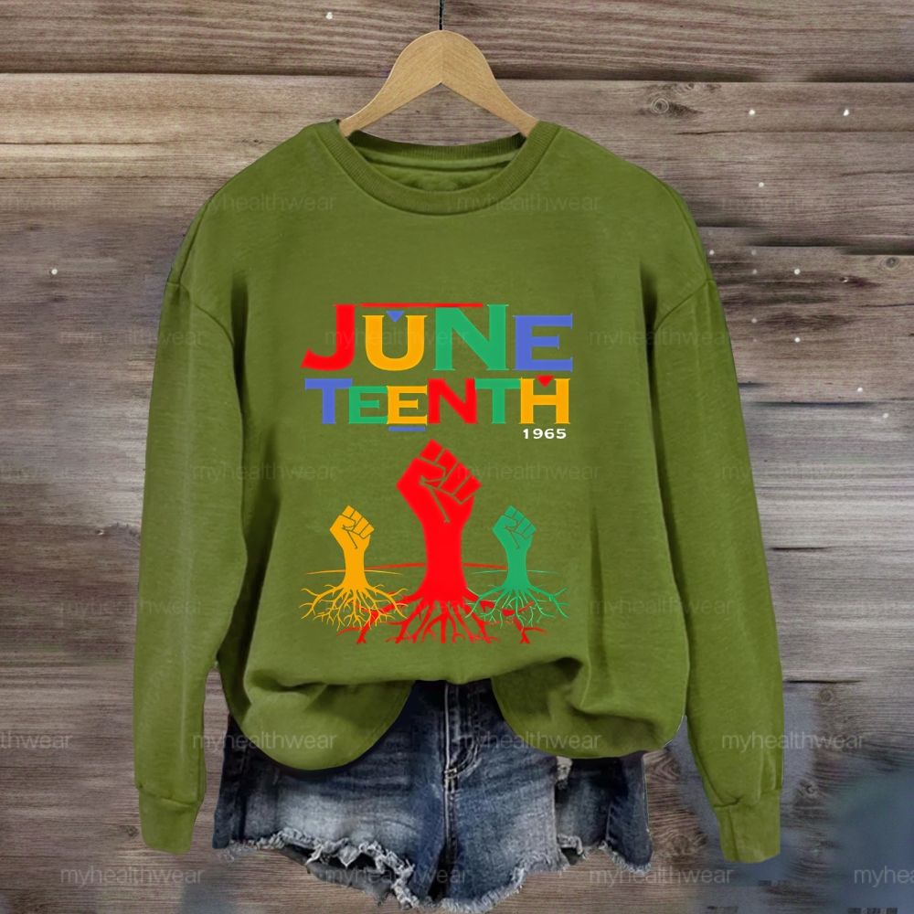 1965 Juneteenth Freedom Day Sweatshirt
