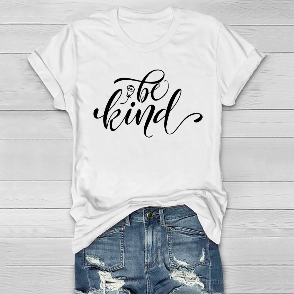 Be Kind Letters Healthwear T-shirt