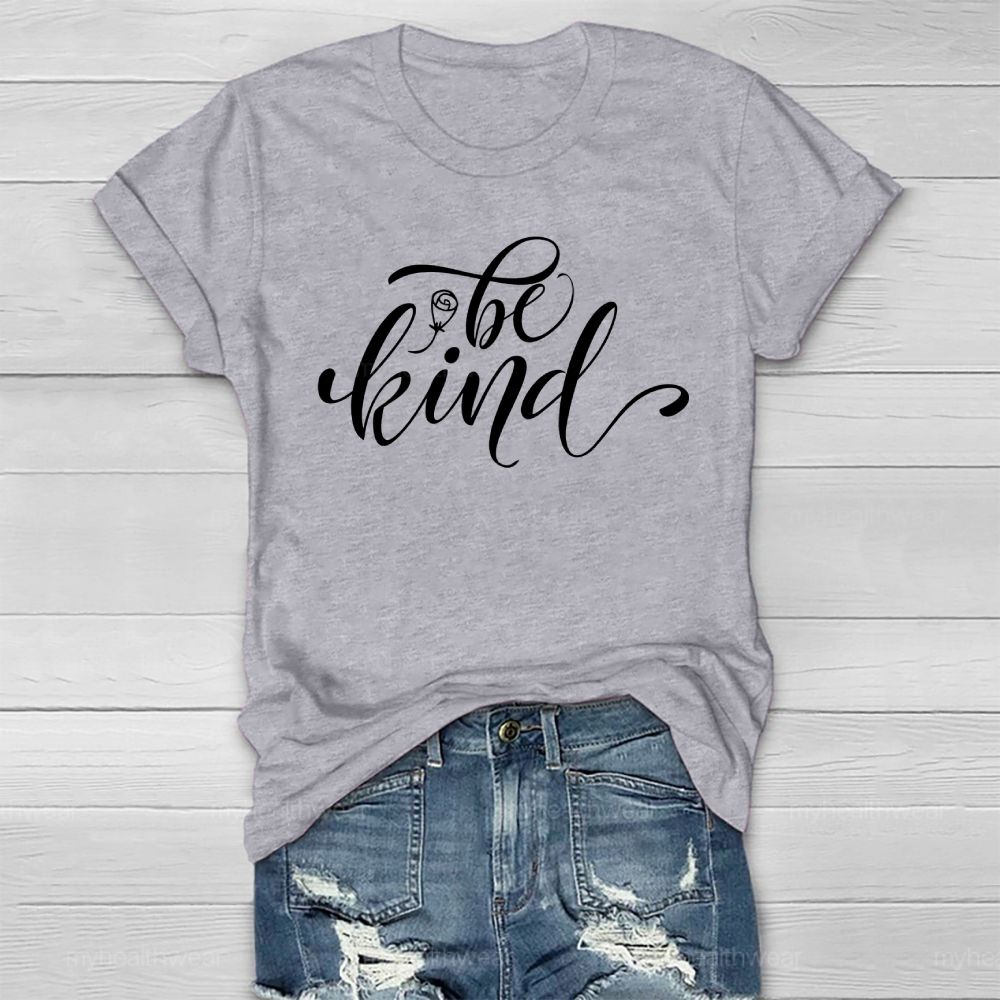 Be Kind Letters Healthwear T-shirt