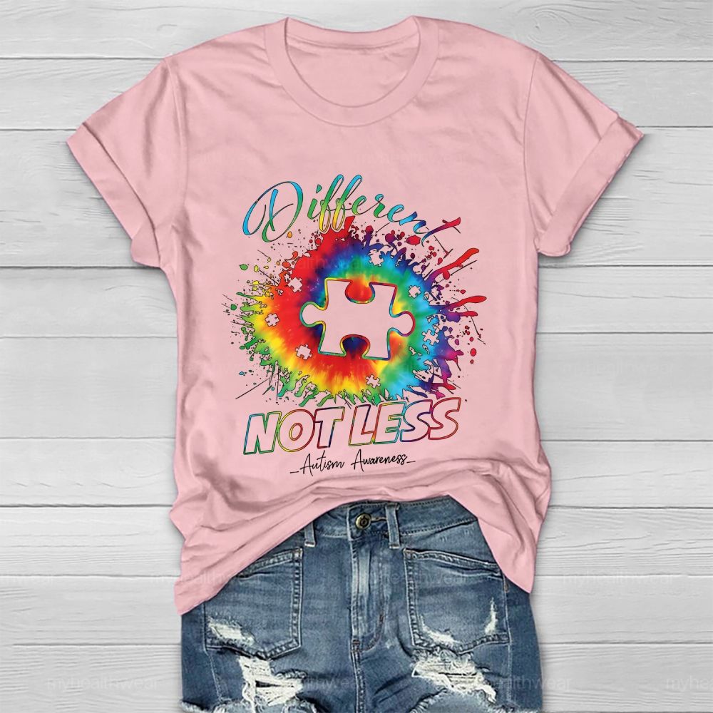 Different Not Less Autism Awareness Healthwear T-shirt