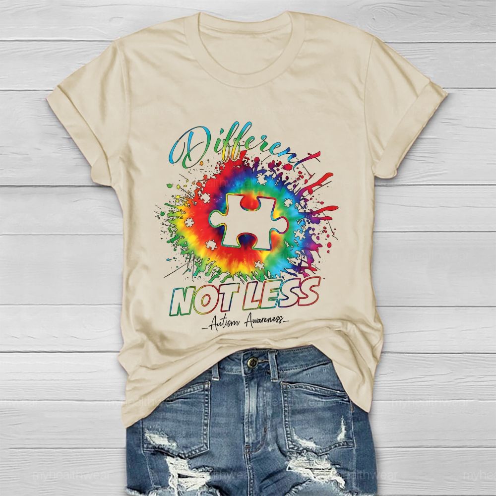 Different Not Less Autism Awareness Healthwear T-shirt