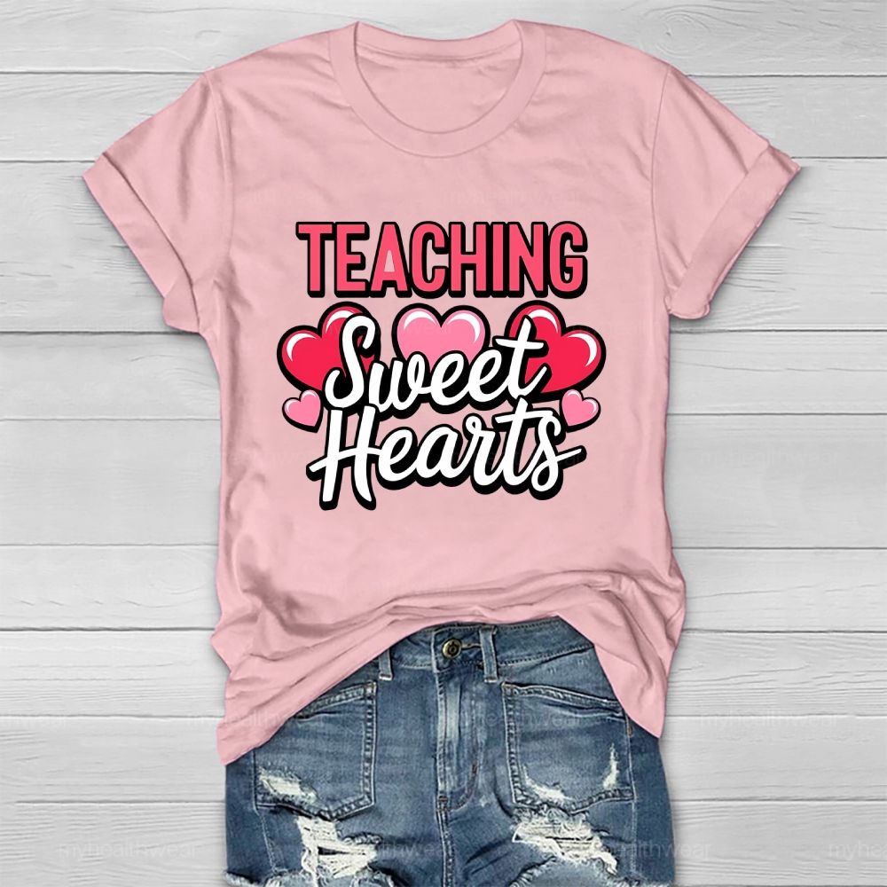 Teaching Sweet Hearts Healthwear T-shirt