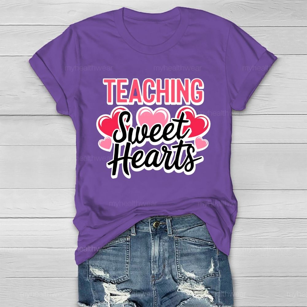 Teaching Sweet Hearts Healthwear T-shirt