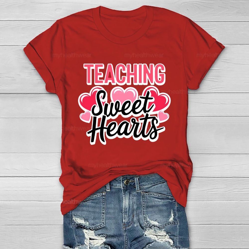 Teaching Sweet Hearts Healthwear T-shirt