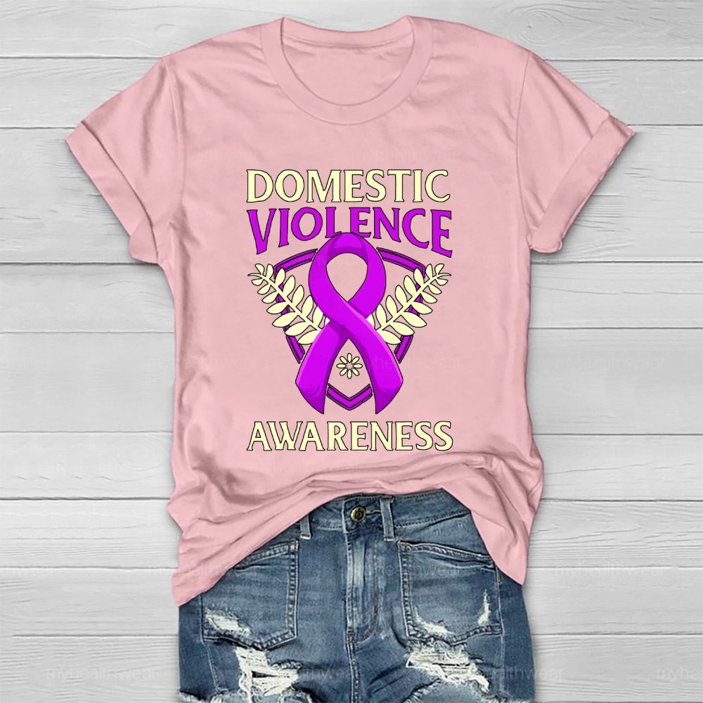 Domestic Violence Awareness Healthwear T-shirt