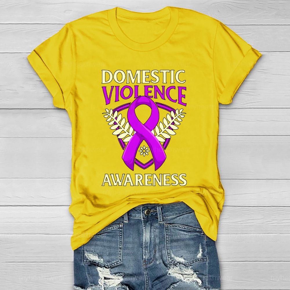 Domestic Violence Awareness Healthwear T-shirt