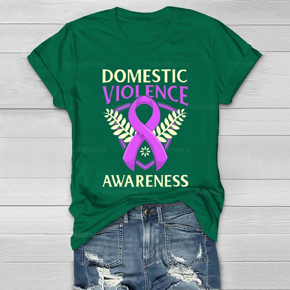 Domestic Violence Awareness Healthwear T-shirt