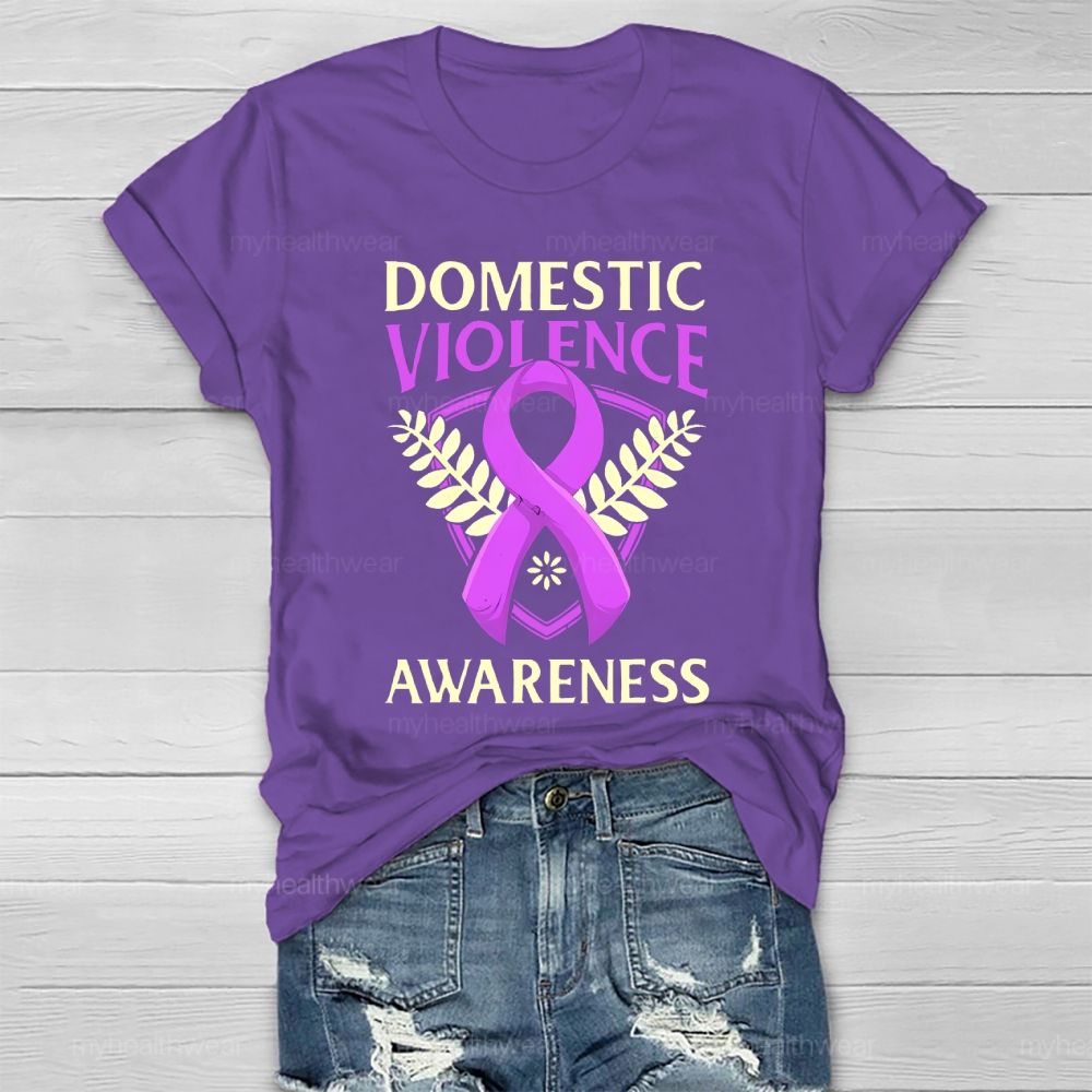 Domestic Violence Awareness Healthwear T-shirt