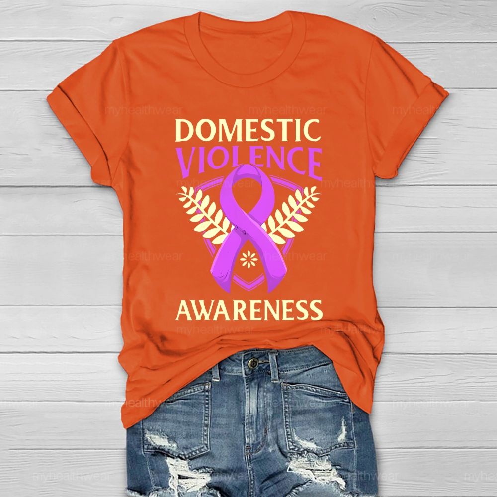 Domestic Violence Awareness Healthwear T-shirt