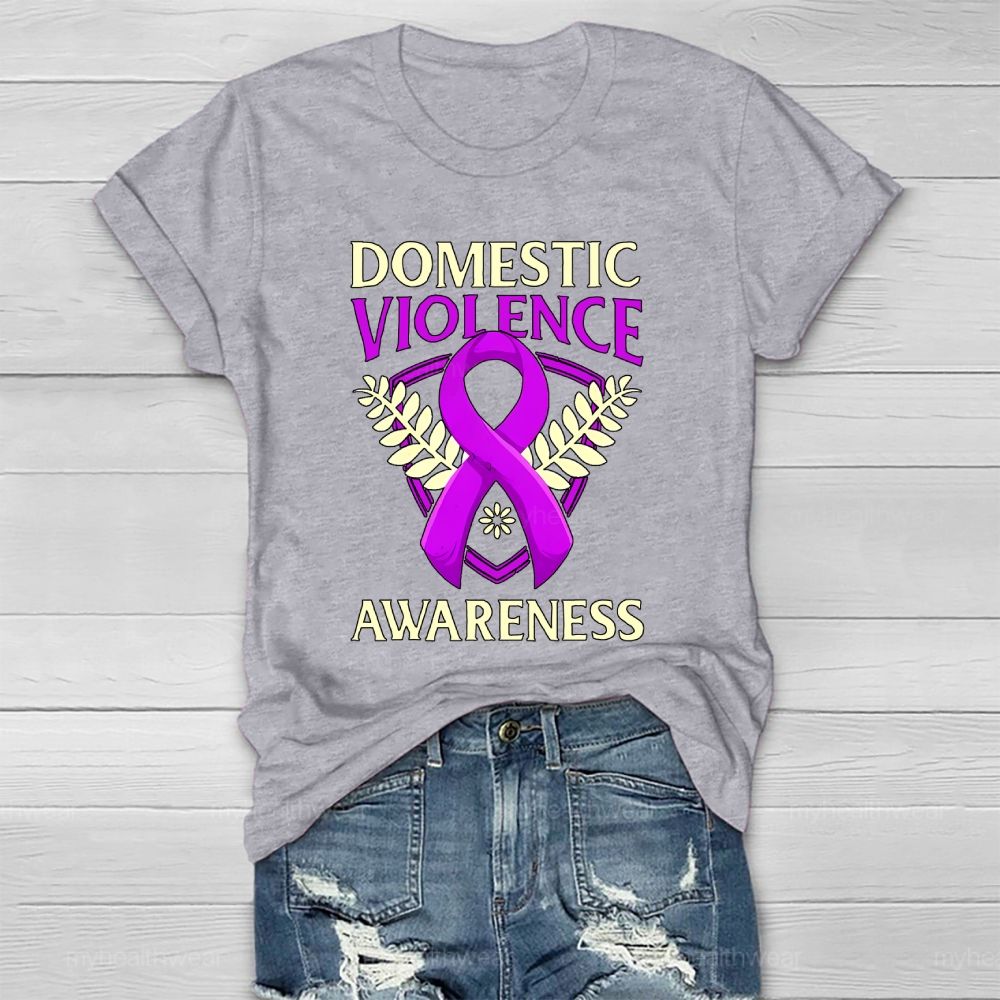 Domestic Violence Awareness Healthwear T-shirt