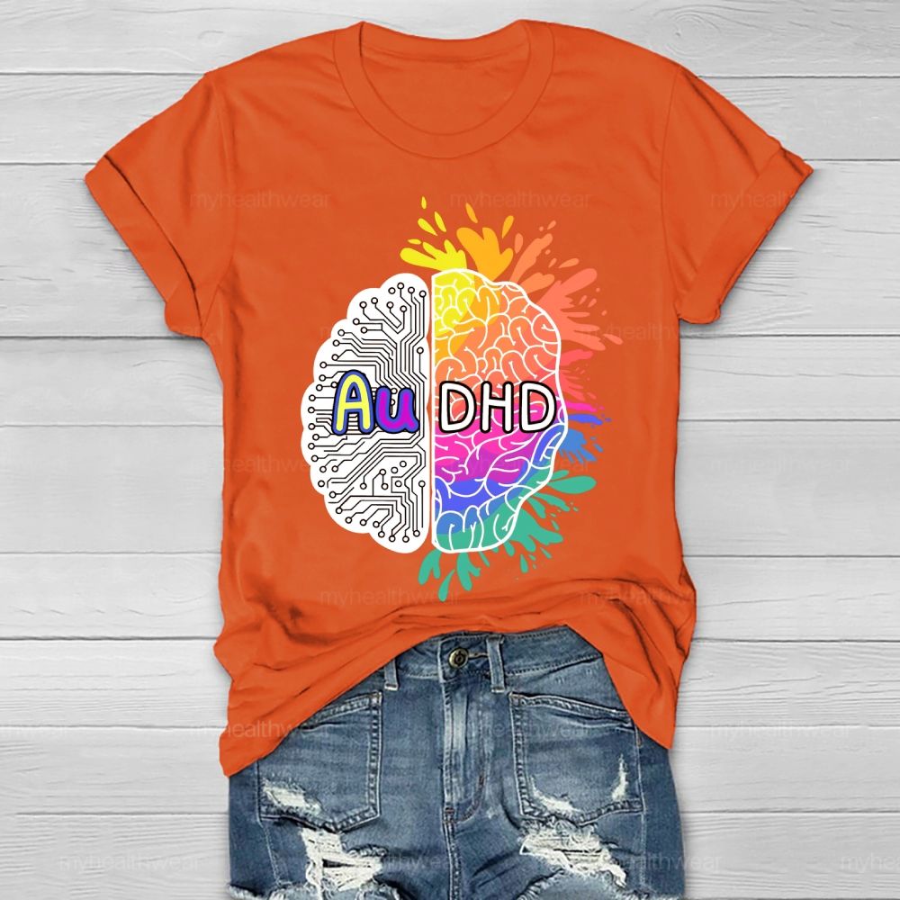 AuDHD Autism ADHD Healthwear T-shirt