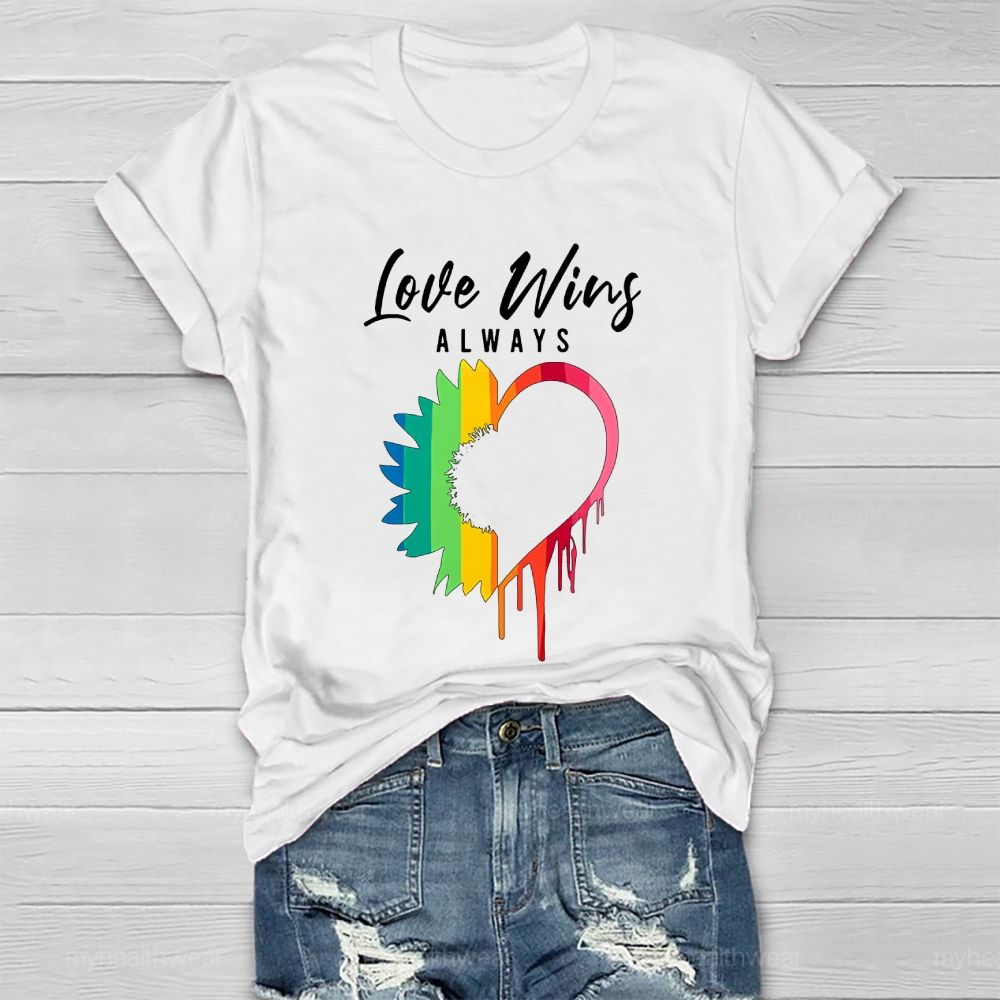 Love Always Wins Healthwear T-shirt