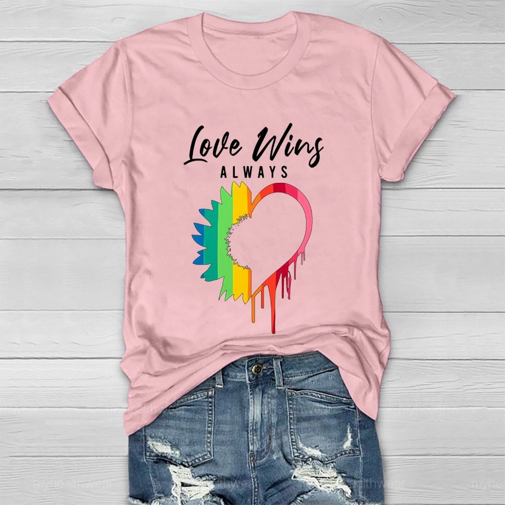 Love Always Wins Healthwear T-shirt