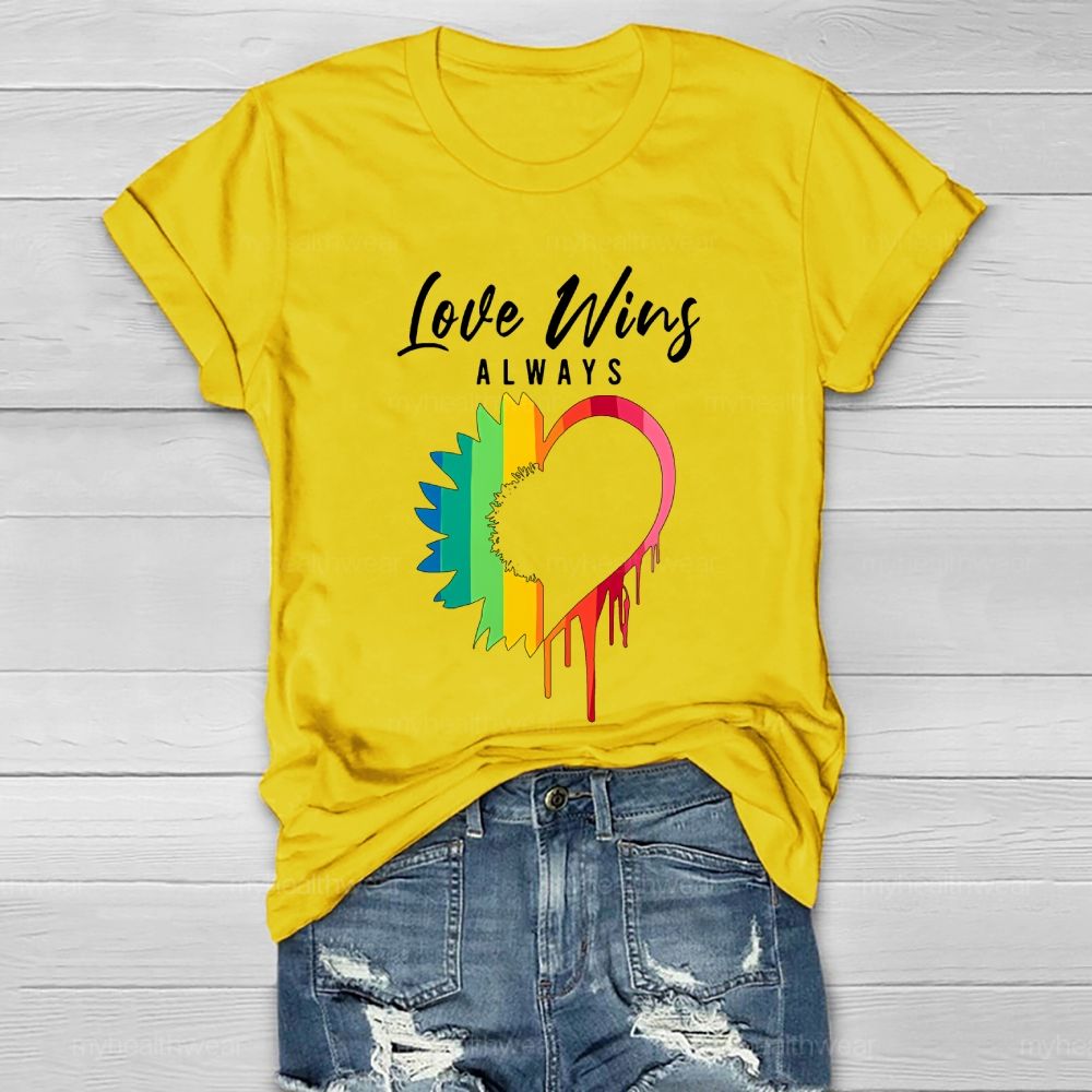 Love Always Wins Healthwear T-shirt