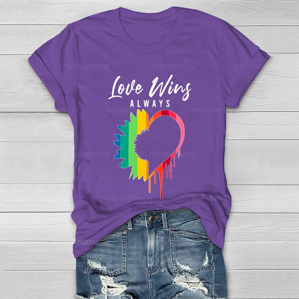 Love Always Wins Healthwear T-shirt