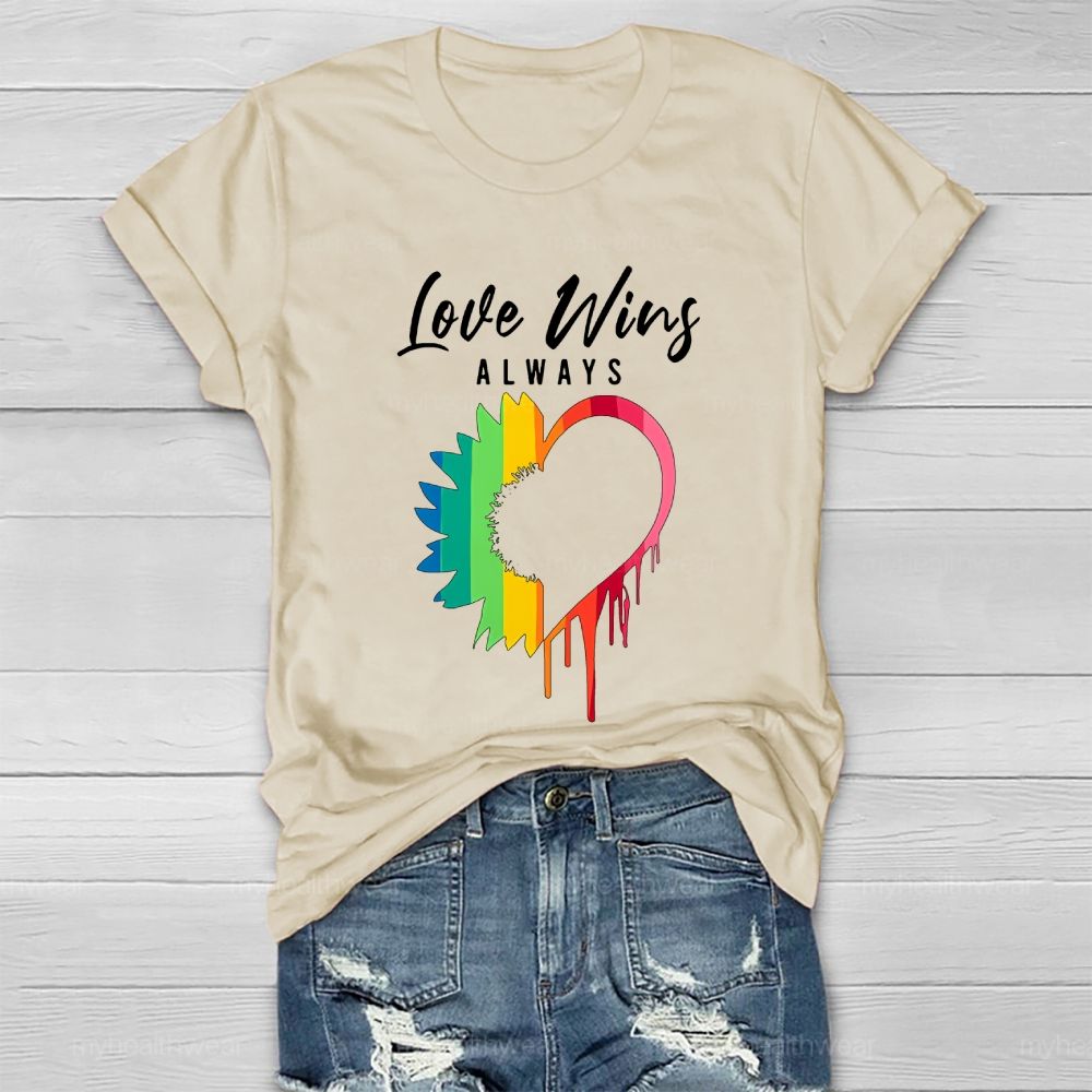 Love Always Wins Healthwear T-shirt