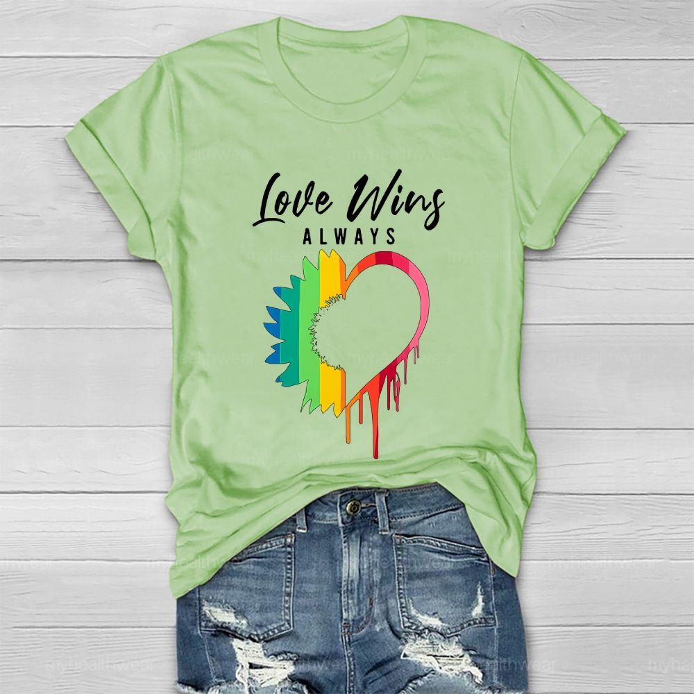 Love Always Wins Healthwear T-shirt