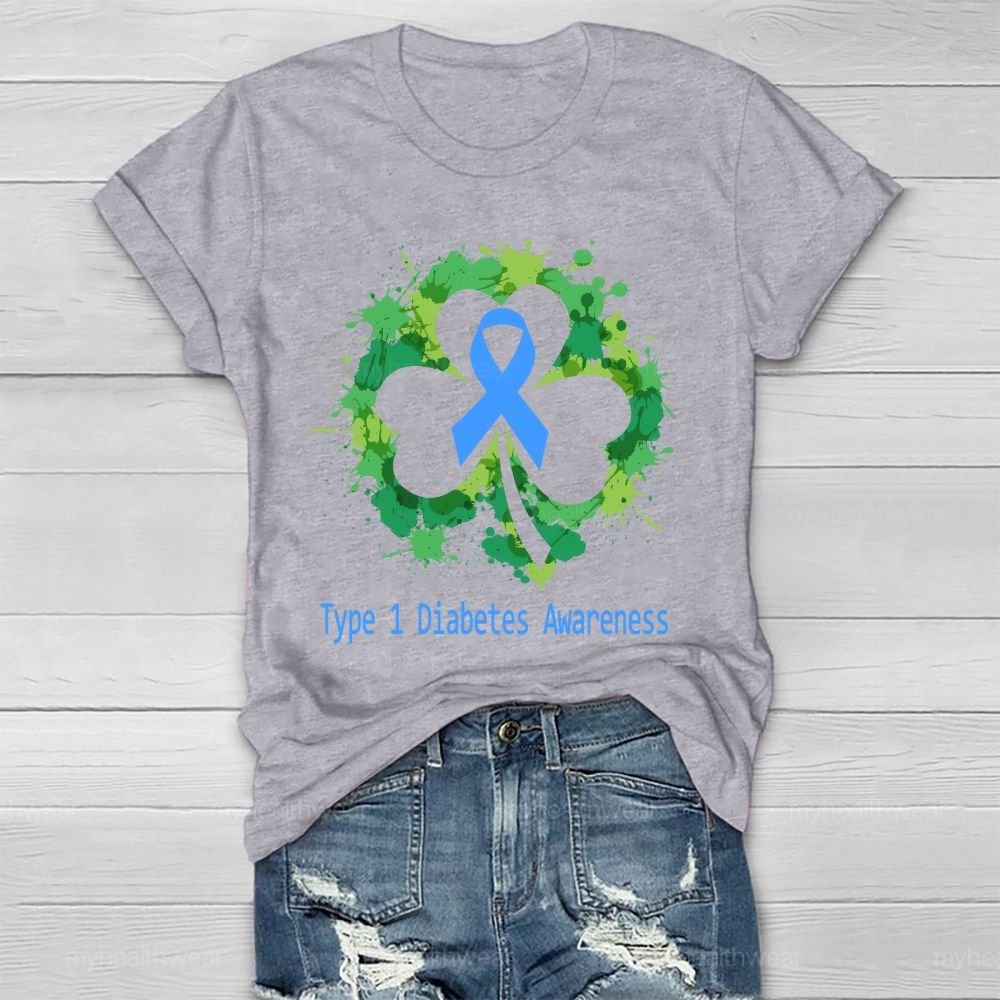 Type 1 Diabetes Awareness Healthwear T-shirt