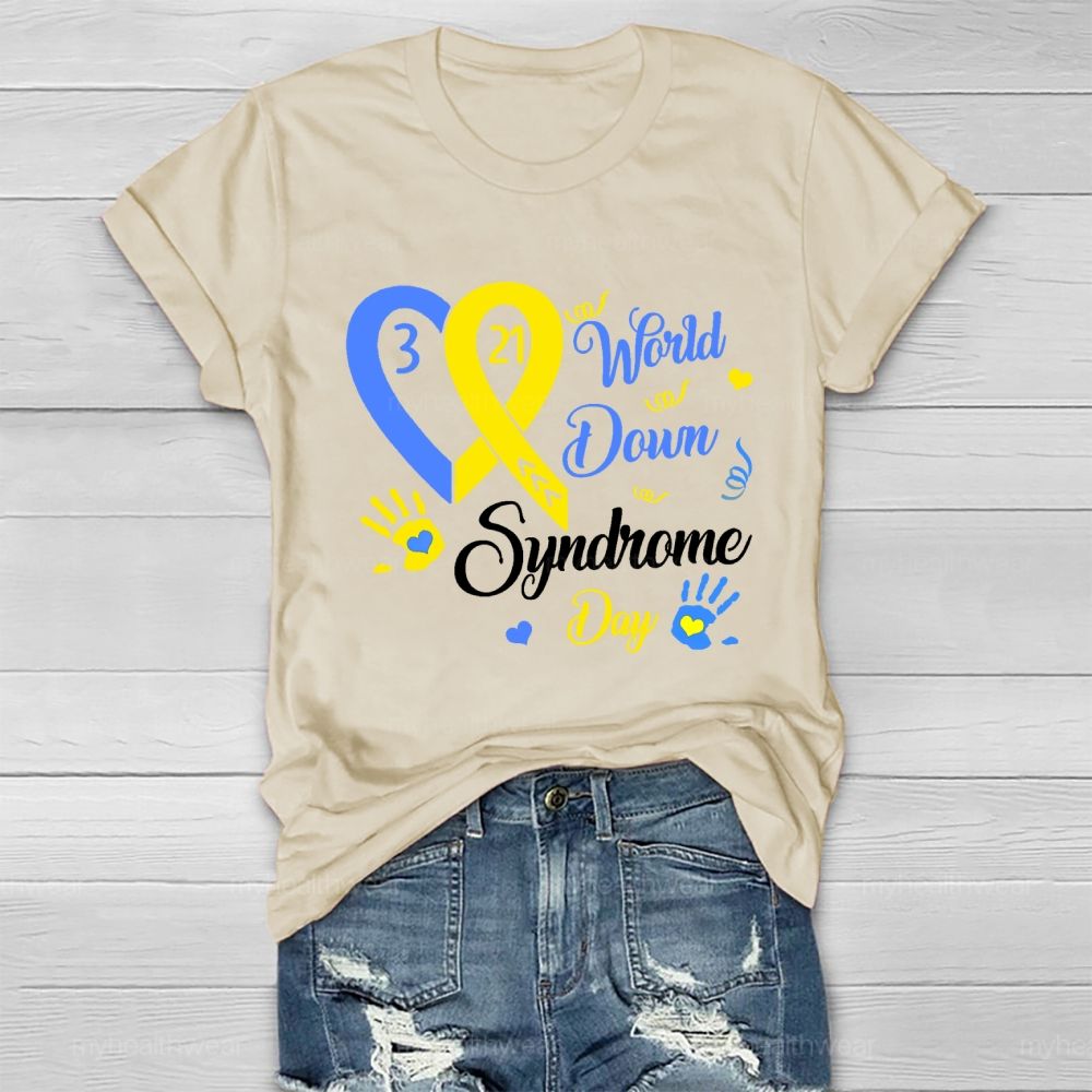 World Down Syndrome Day Healthwear T-shirt